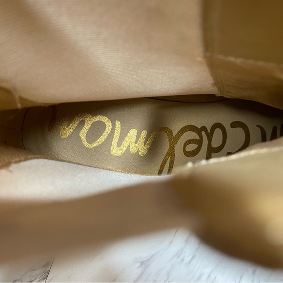 Sam Edelman Laguna Tan Leather Lug Sole Chelsea Boot 11M - Picture 12 of 14